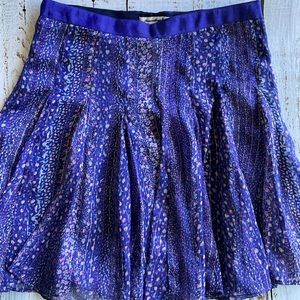 High Waist Satin-like Purple mini skirt - American Eagle Outfitters